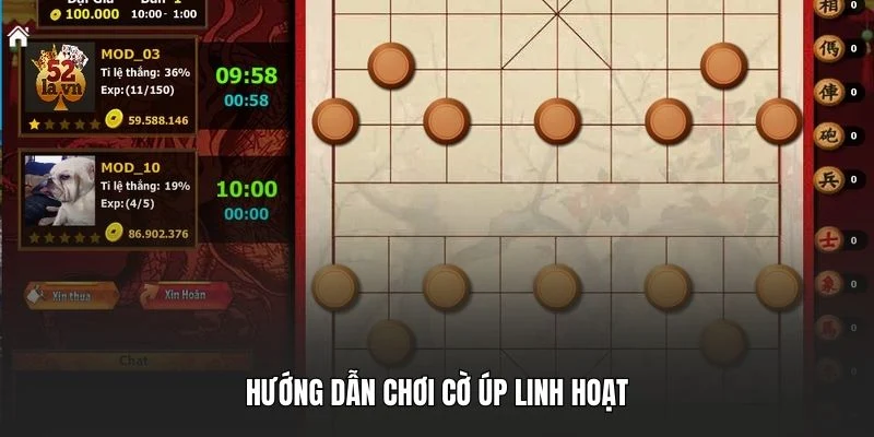 Hướng dẫn chơi cờ úp linh hoạt