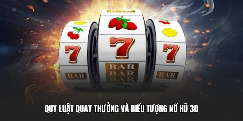 Quy luật quay thưởng và biểu tượng Nổ hũ 3D